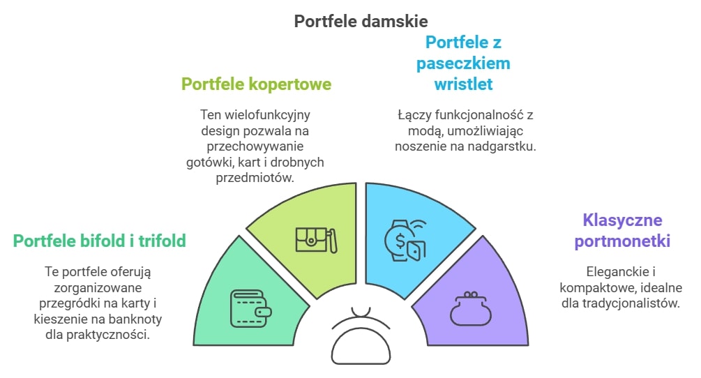 Modne modele portfeli damskich