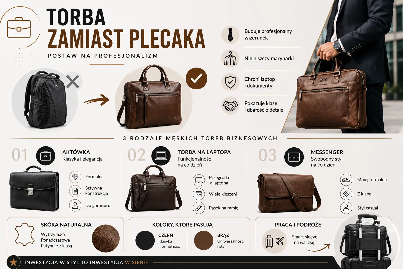 Torba zamiast plecaka