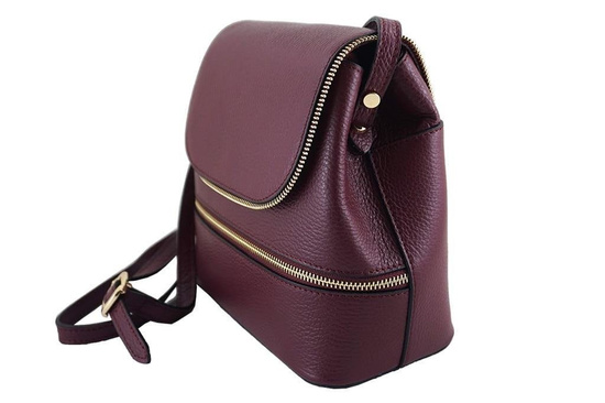 Listonoszki włoskie skórzane - Barberini's - Czarna 