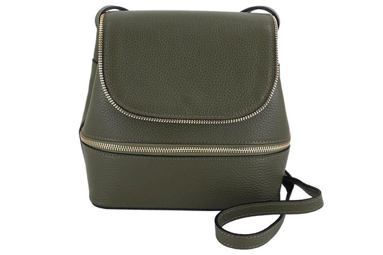 Listonoszki włoskie skórzane - Barberini's - Czarna 