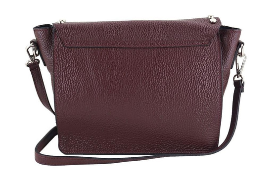 Torebka - listonoszka damska skórzana Barberini's - Granatowa