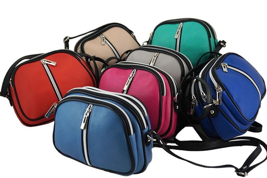 Listonoszka damska - Barberini's - Bordowa 