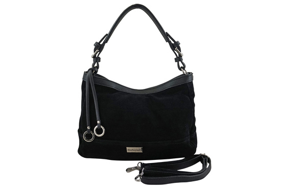 Torebka Barberinis zamszowa klasyczna - Czarna 