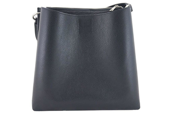 Duża torba damska skórzana na ramię - Brązowa