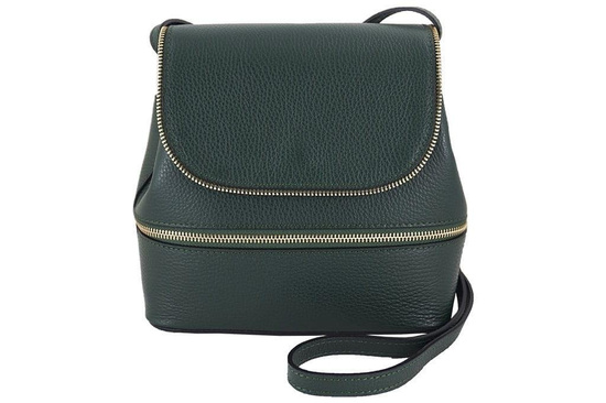 Listonoszki włoskie skórzane - Barberini's - Czarna 