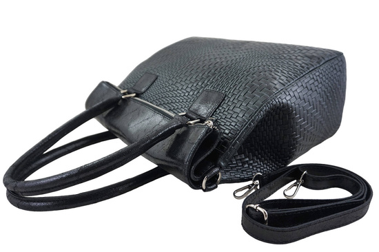 Elegancka torebka do pracy - Czarna