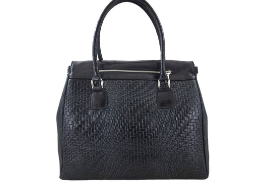 Elegancka torebka do pracy - Czarna