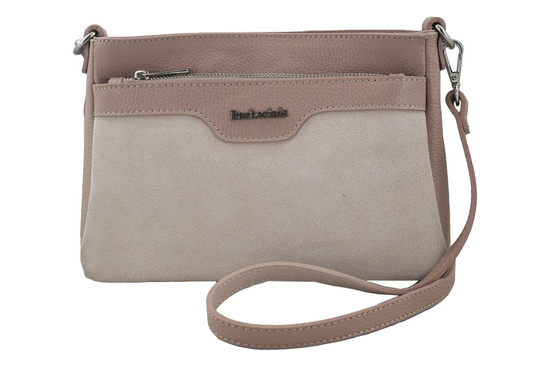 Wizytowa torebka damska skórzana - Czarna 