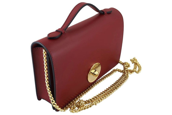 Torebka wizytowa ze skóry naturalnej - Czerwona 