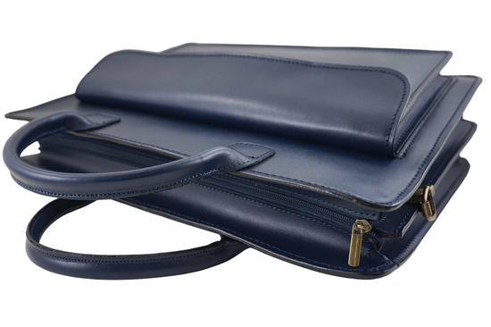 Damska teczka aktówka A4 - Granatowa 