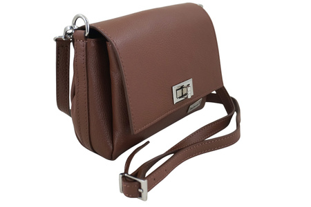 Wizytowa torebka damska Barberinis - Brązowa 