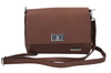 Wizytowa torebka damska Barberinis - Brązowa 