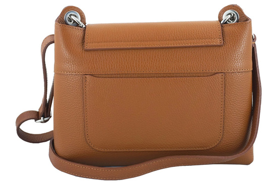 Torebka damska skórzana crossbody - Granatowa