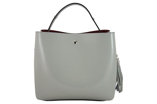 Elegancka torebka lakierowana - granatowa