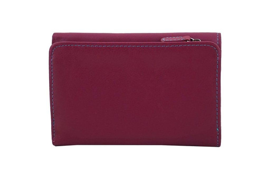 Barberini's klasyczny portfel damski - Fuksja 