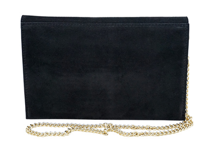 Stylowa kopertówka zamszowa Barberinis - Czarna