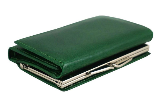 Portfel damski skórzany - Barberini's - Brązowy