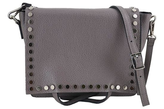 Torebka - listonoszka damska skórzana Barberini's - Granatowa