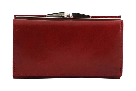 Portfel damski skórzany - Barberini's - Brązowy