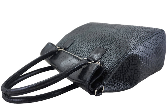 Elegancka torebka do pracy - Czarna