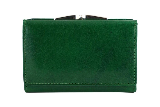 Portfel damski skórzany - Barberini's - Brązowy