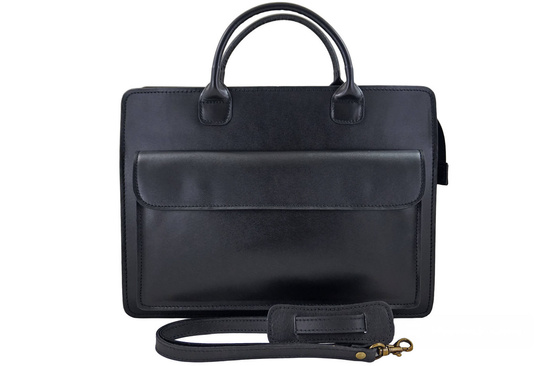 Damska teczka aktówka A4 - Czarna 