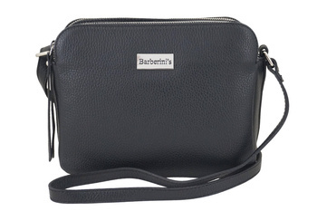 Torby listonoszki damskie - Barberini's - Czarna