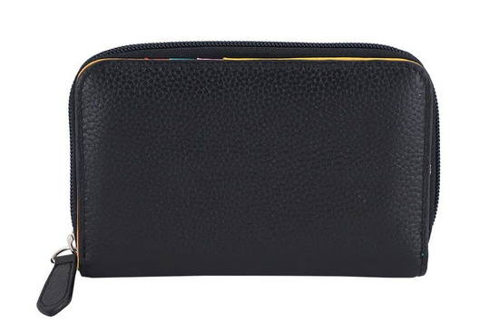 Barberini's - skórzany portfel damski - Czerwony 