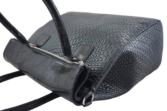 Elegancka torebka do pracy - Czarna