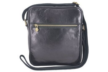 Męska torba CASUAL z regulowanym paskiem - Czarna