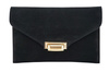 Stylowa kopertówka zamszowa Barberinis - Czarna