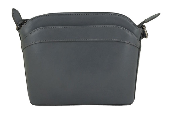 Klasyczne listonoszki damskie skórzane - Barberini's - Brązowe 