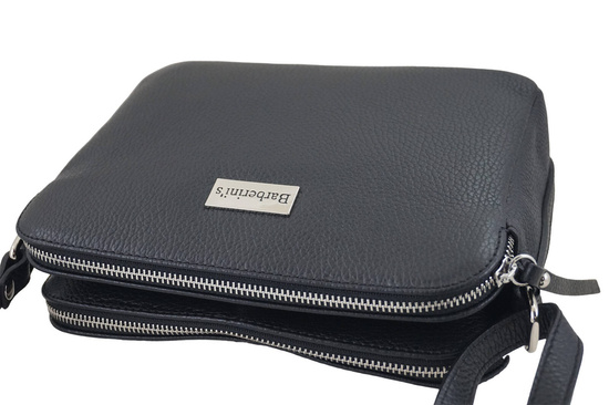 Torby listonoszki damskie - Barberini's - Czarna 