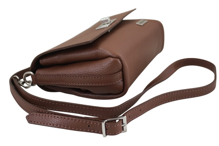 Wizytowa torebka damska Barberinis - Brązowa 