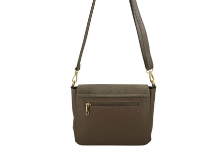 Torebka Barberinis ze złotym zapięciem - Beżowa ciemna