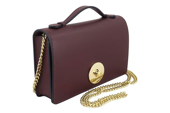 Torebka wizytowa ze skóry naturalnej - Czerwona 