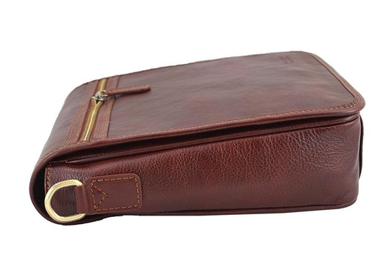 Torba męska skórzana - Barberini's - Czarna 