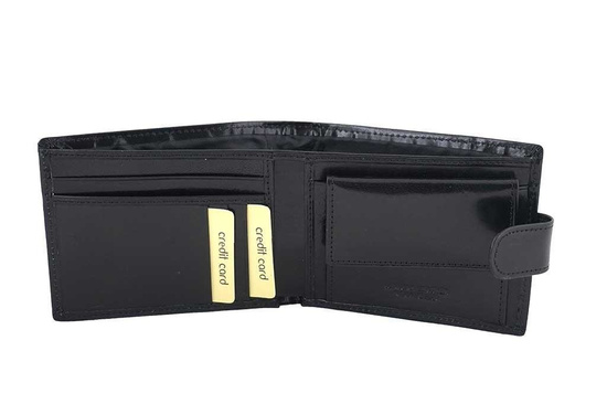 Portfel męski skórzany Barberinis - Brązowy