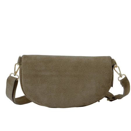 Zamszowa nerka damska Barberinis - Beżowa