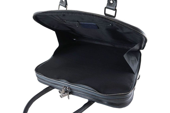 Aktówka skórzana damska - Barberini's - Granatowa 