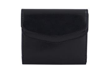 Barberini's portfel ze skóry naturalnej - Czarny