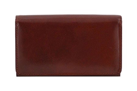 Barberini's - klasyczne portfele damskie - Brązowy ciemny 