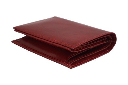 Klasyczny męski skórzany portfel - Brązowy 