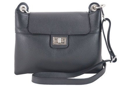 Torebka damska skórzana crossbody - Beżowa ciemna