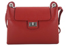 Torebka damska skórzana crossbody - Granatowa 
